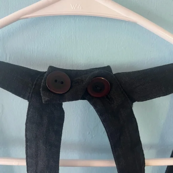 Anthropologie Black Maxi Halter Dress Size 6 - Picture 13 of 16